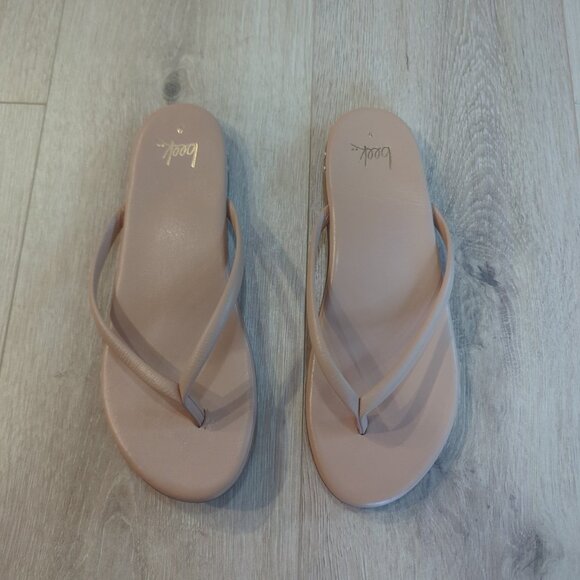 NEW Beek Sunbeam leather flip flop sandal 9 - Picture 1 of 4